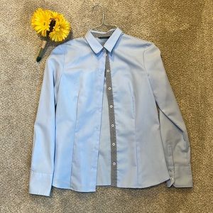 Esmara light blue work shirt size small